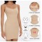 Seamless Shapewear Control Slips for Under Dresses Women Smooth Body Shaper Tummy Control Full Slip Slimming Cami Slip